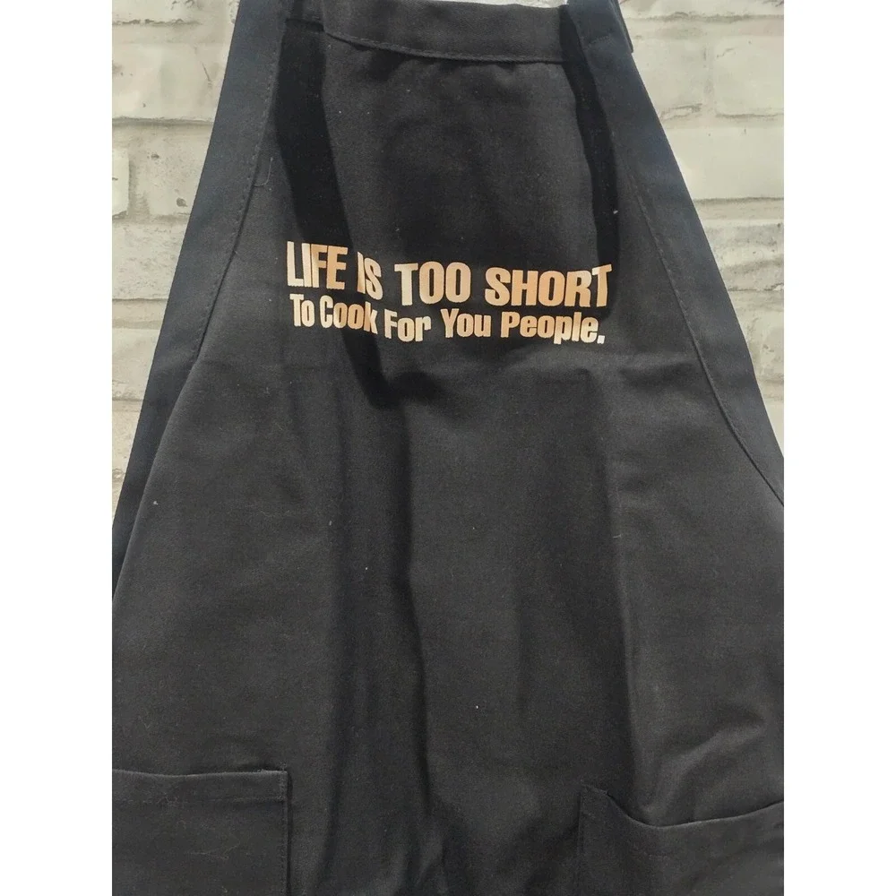 Vintage Funny Apron Adult One Size Life Is Too Short To Cook For You People